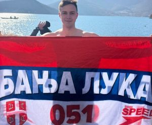 ЈЕДИНИ ИЗ СРПСКЕ ЗАПЛИВАО НА КОСОВУ И МЕТОХИЈИ: Борис Грбић понос свих Бањалучана (ФОТО/ ВИДЕО