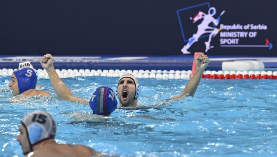 SRBIJA U FINALU EVROPSKOG PRVENSTVA! Delfini ubjedljivi protiv Italijana
