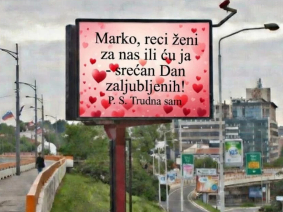ШОК ЗА ДАН ЗАЉУБЉЕНИХ: „Марко, трудна сам – реци жени“