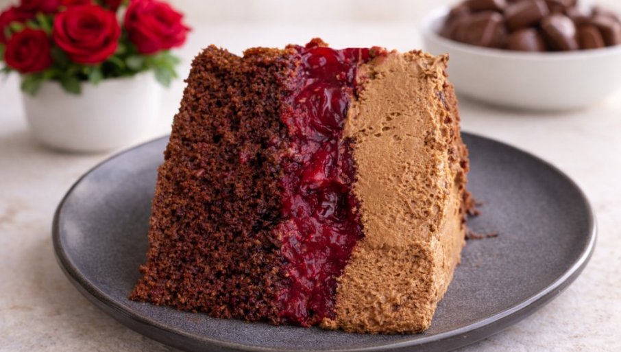 ODUŠEVITE UKUĆANE I GOSTE: Napravite tortu sa višnjama i čokoladom (RECEPT)