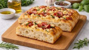 FOKAČA SA SLANINOM I KROMPIROM: Mekano i preukusno pecivo (RECEPT)