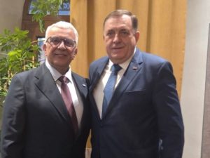 DODIK SA MANDIĆEM: Granice među zemljama nisu prepreka jedinstvu srpskog naroda (FOTO)