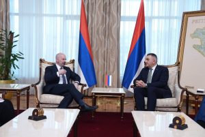 MINIĆ RAZGOVARAO SA GINKELOM: Srpska posvećena konstruktivnom rješavanju svih pitanja (FOTO)