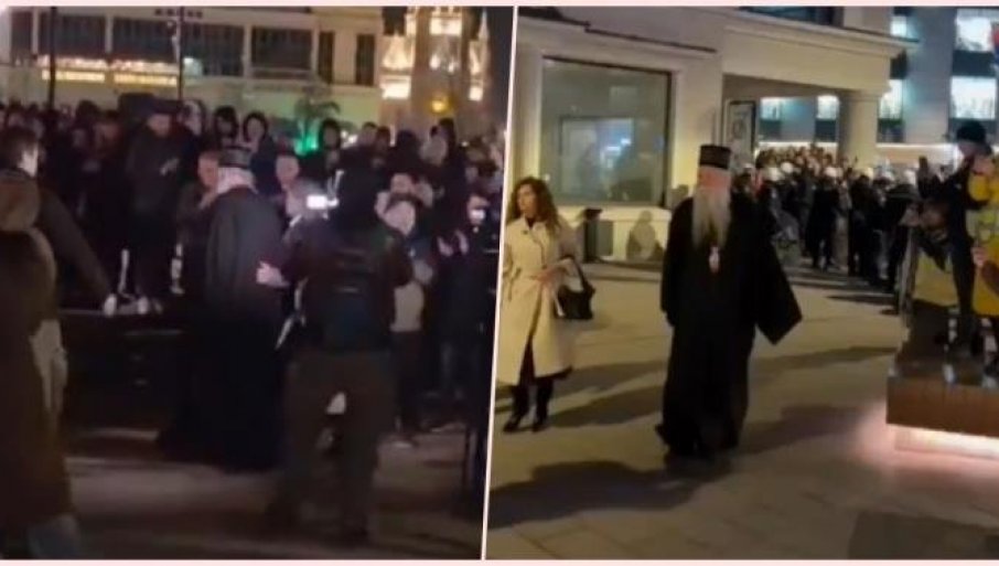 BLOKADERI PRODALI VJERU ZA VEČERU: Pogledajte kako vrijeđaju crkvene velikodostojnike (VIDEO)