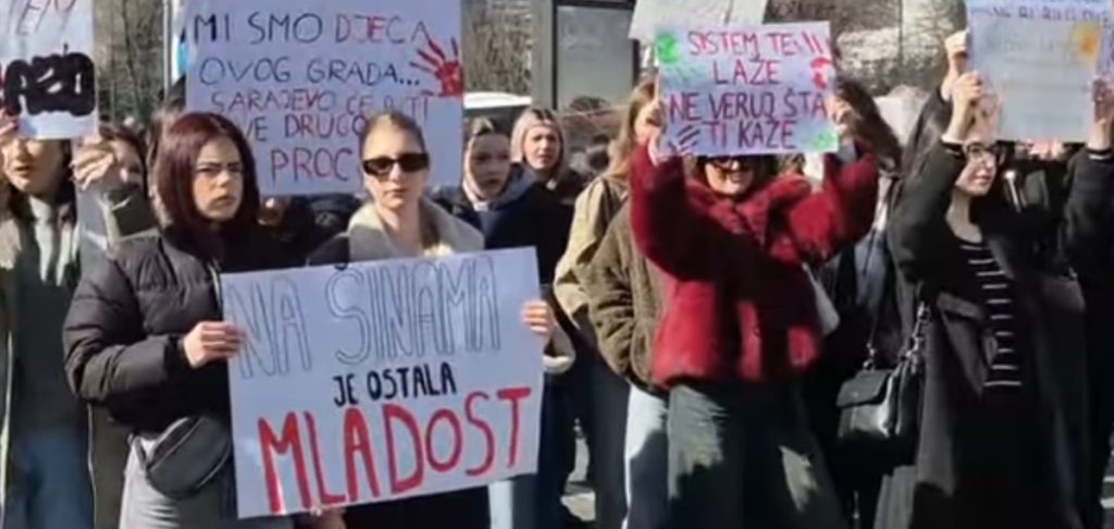 SARAJEVO NA ULICAMA: Novi protest zbog tramvajske nesreće