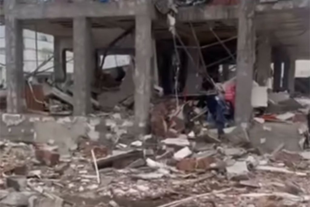 ХАОС У РИМУ: Експлодирала боца са гасом, срушила се зграда (ВИДЕО)