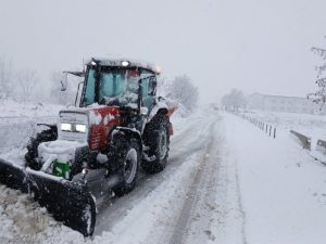 TEŠKA MEHANIZACIJA PROBILA PUT DO VILUSA: Skoro sva teritorija Manjače prohodona