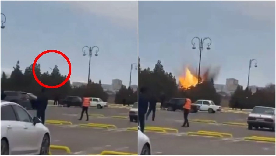 ТРЕЋА СТРАНА УМИЈЕШАНА У НАПАД ДРОНОМ? Беспилотна летјелица улетјела у ваздушни простор Азербејџана, Иран тврди да није њихова (ВИДЕО)