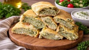 HRSKAVA BEZGLUTENSKA PITA ZELJANICA: Pravi se sa zelenišem i sirom, ukusna kao originalna verzija