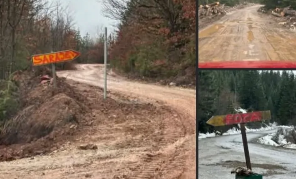 NIJEDAN PUT NE VODI U FOČU: Glavna saobraćajnica zatvorena, alternativni pravci u katastrofalnom stanju