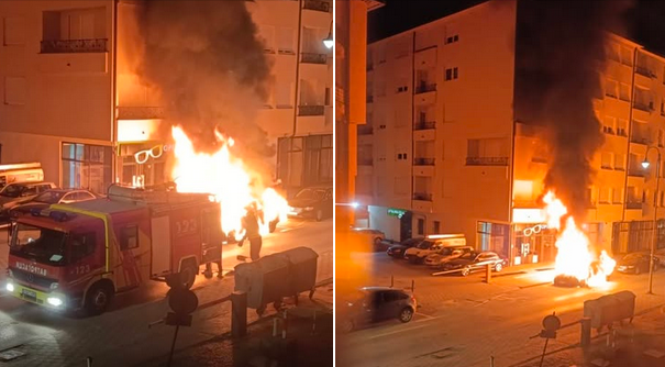 „MERCEDES“ NAMJERNO ZAPALJEN: Oglasila se policija sinoćnjem požaru u Bijeljini