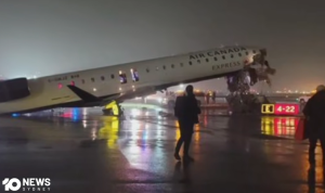 УЗНЕМИРУЈУЋИ СНИМАК: Авион у Њујорку ударио у ватрогасно возило, има мртвих (ВИДЕО)