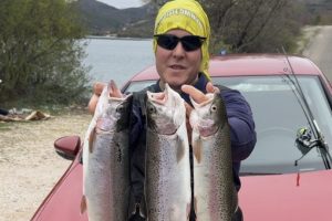 RIBOLOVCI U EKSTAZI: Mirko Mačkić iz Trebinja ulovio tri kapitalca (FOTO)