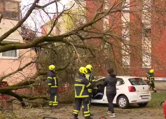 OLUJA PARALISALA ZAGREB: Orkanski udari vjetra, kakvi se očekuju jednom u 100 godina (VIDEO)
