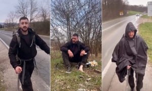 BOŽIDAR DAMJANOVIĆ PJEŠKE KA HILANDARU: Poslije 160 kilometara kaže da ga naprijed vodi svetinja