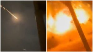 IRANSKA RAKETA POGODILA AMERIČKU BAZU: Projektil pao u neposrednoj blizini vojnika (VIDEO)