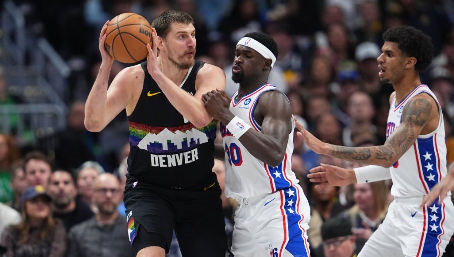 ЈОКИЋ ПЛЕСАО НА ТЕРЕНУ: Денвер показао надмоћ на Филаделфијом (ВИДЕО)