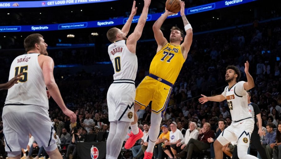 KAKVA DRAMA I MAGIJA LUKE DONČIĆA! Nikola Jokić nije mogao da vjeruje šta ga je snašlo (VIDEO)