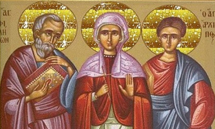 АКО СТЕ У НЕВОЉИ ИЗГОВОРИТЕ ОВЕ РИЈЕЧИ: Данас славимо Свете апостоле Архипа, Филимона и Апфију