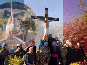 IDF UNIŠTIO KIP ISUSA: Italijani postavili novi (FOTO/VIDEO)