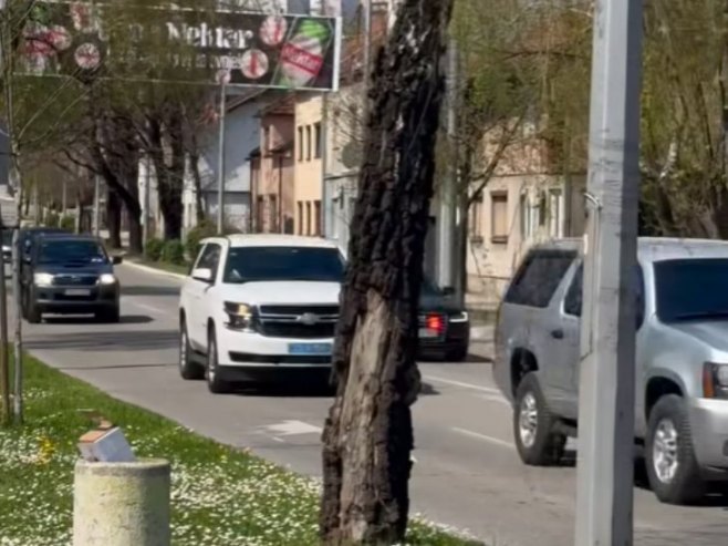 KONAČNO U SRPSKOJ: Donald Tramp Mlađi pod jakom pratnjom stigao u Banjaluku