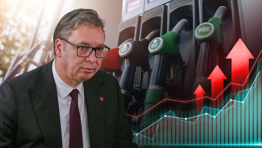 VUČIĆ: Cijene goriva će biti povećane samo za dinar