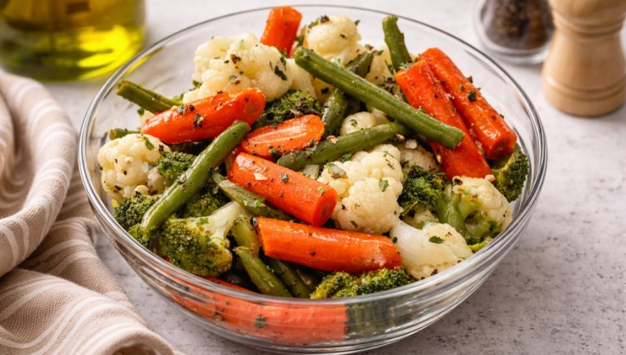 SAVRŠEN PRILOG UZ SVAKO JELO: Začinjeno povrće sa puterom i bijelim lukom