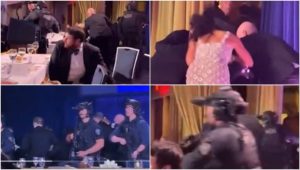 TRAMP PAO: Isplivao šokantan snimak sa gala večere u Vašingtonu na kojoj se desila pucnjava (VIDEO)