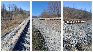 КЛИЗИШТА ОШТЕТИЛО ПРУГУ: Обустављен жељезнички саобраћај између Шњеготине и Укрине (ФОТО)