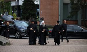 PATRIJARH PORFIRIJE U BANJALUCI: Poglavar SPC posjetio Pravni fakultet (FOTO/VIDEO)