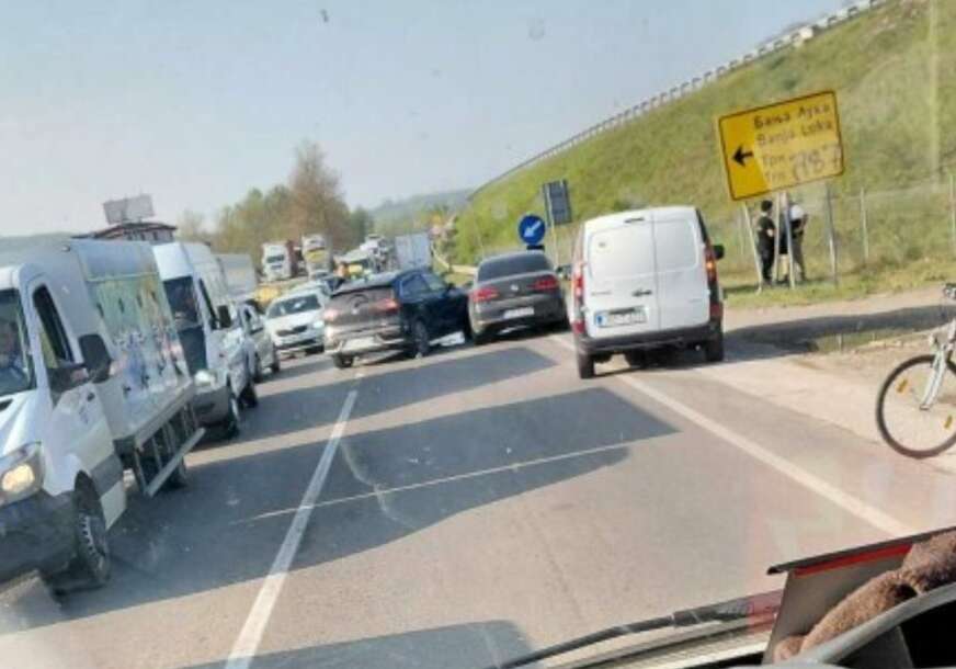 UDES PARALISAO SAOBRAĆAJ: Sudar na putu u Klašnicama