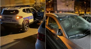 TRAGEDIJA IZBJEGNUTA ZA DLAKU: Otpao dio fasade sa zgrade u Banjaluci