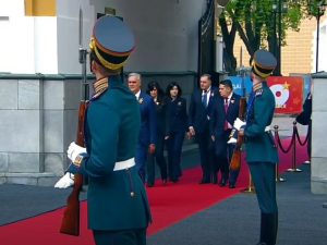 PRIJEM UZ NAJVIŠE POČASTI: Delegacija iz Republike Srpske svečano dočekana u Kremlju (VIDEO)