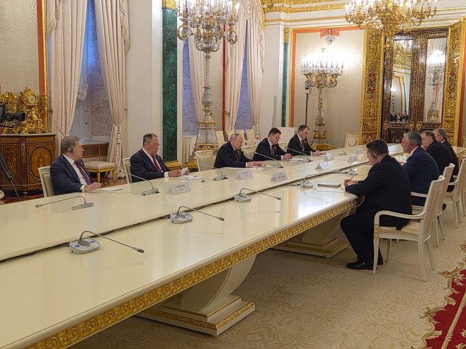DELEGACIJA SRPSKE NA SASTANKU SA PUTINOM: „Između Srba i Rusa vijekovima se grade dobri odnosi“ (FOTO/VIDEO)