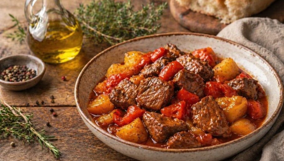 PAPRIKAŠ SA MESOM I KROMPIROM: Jelo koje svi vole (RECEPT)