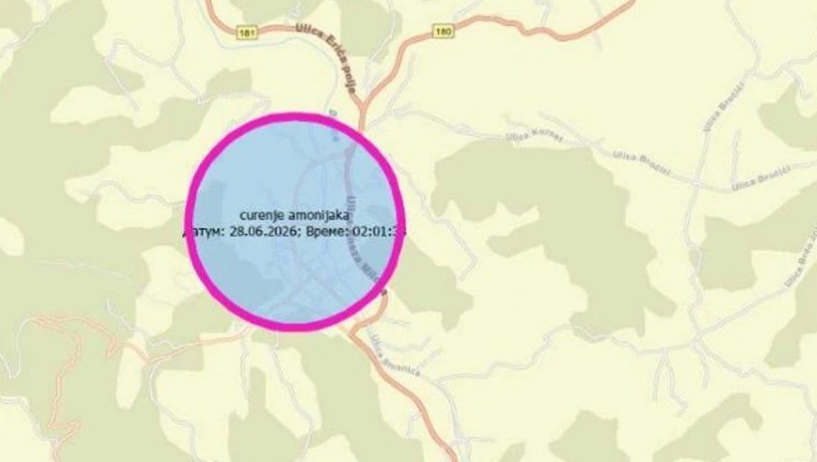„ZATVORITE VRATA I PROZORE, STAVITE MOKRU KRPU NA USTA“: Došlo do curenja amonijaka u Guči, stižu hitna upozorenja MUP-a Srbije!
