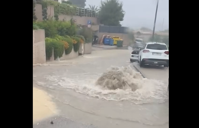 SPLIT POD VODOM: Snažno nevrijeme pogodilo obalu Hrvatske (VIDEO)
