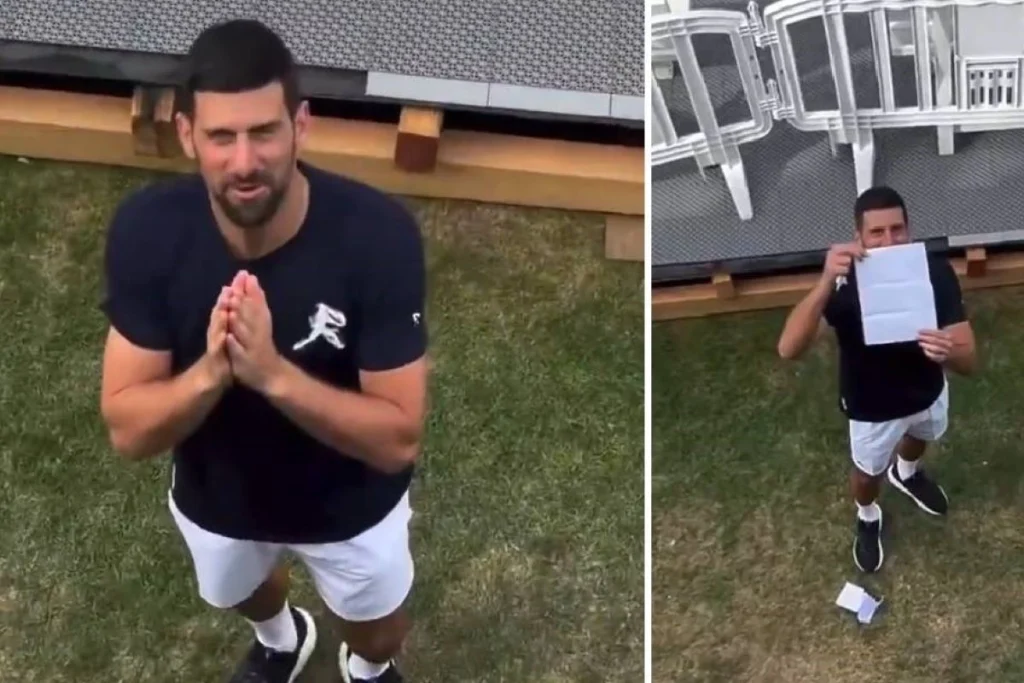 NEZABORAVAN TRENUTAK: Đoković otkrio pol bebe (VIDEO)