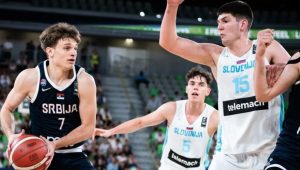 SRBIJA DRUGA U EVROPI: Slovenija pobijedila „orliće“ u meču za trofej na Evrobasketu