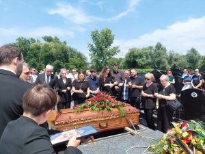 SAHRANJEN OTAC BRANISLAVA BORENOVIĆA: Ispraćaju prisustvovao i Dodik (FOTO)