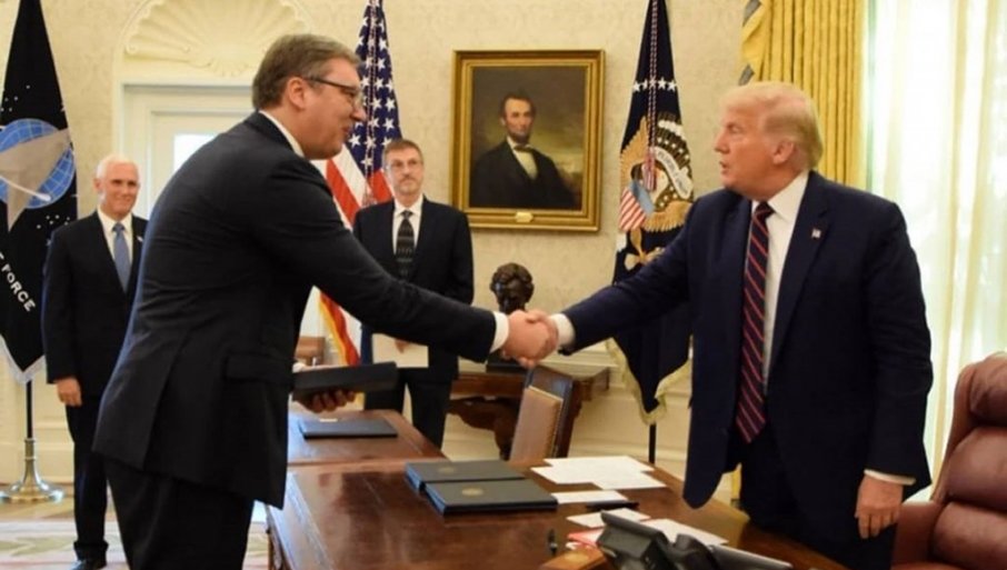 ОДНОСИ СРБИЈЕ И САД ДРАСТИЧНО СЕ ПРОМИЈЕНИЛИ: Трамп подијелио интервју Вучића на друштвеним мрежама