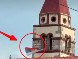 TROBOJKA NA PRAVOSLAVNOJ CRKVI U HRVATSKOJ: Fotografija podigla buru, reagovala i policija (VIDEO)