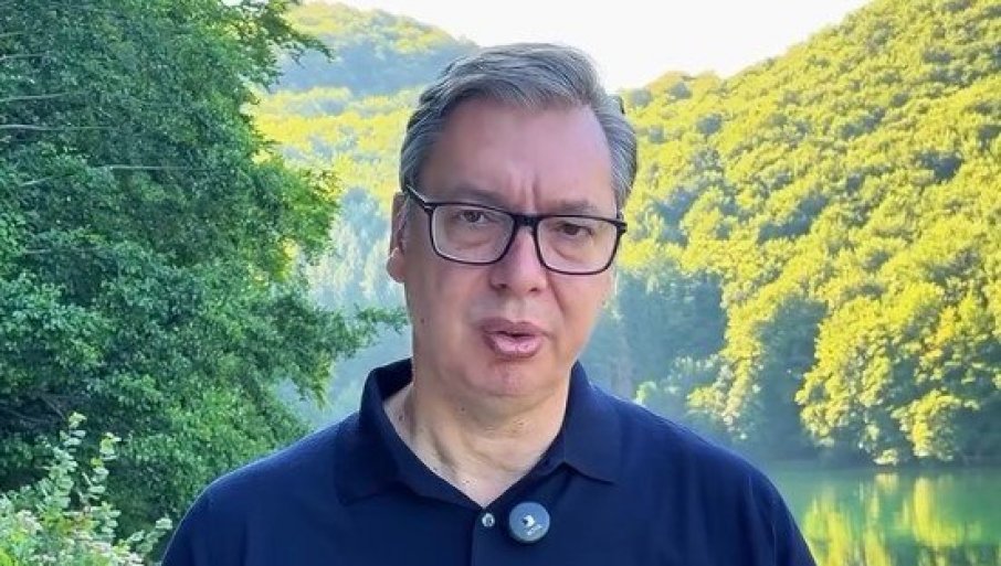ВУЧИЋ ПОСЈЕТИО ЈЕЗЕРО БАЛКАНА: Послао важну поруку и открио шта је кључно за будућност Срба (ВИДЕО)