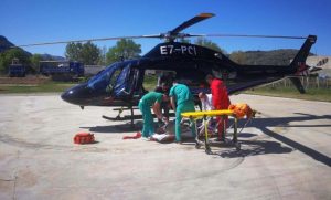 ХИТАН МЕДИЦИНСКИ ТРАНСПОРТ: Дијете (8) из Бањалуке хеликоптером превезено у Београд