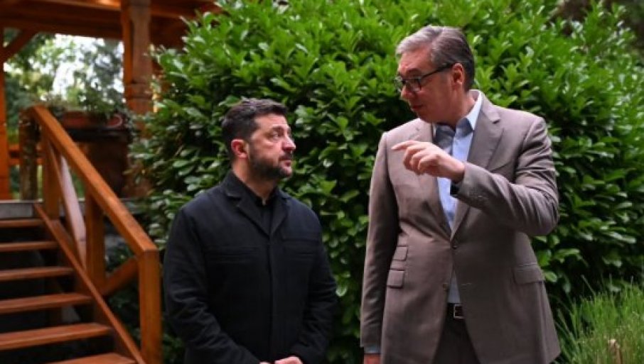 VUČIĆ UGOSTIO ZELENSKOG U BEOGRADU: Predsjednik Ukrajine prvi put u zvaničnoj posjeti Srbiji