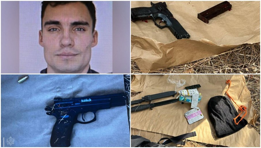 ČITAV ARSENAL ORUŽJA: Pogledajte šta je pronađeno na mjestu gde je likvidiran Šabunjin (FOTO)