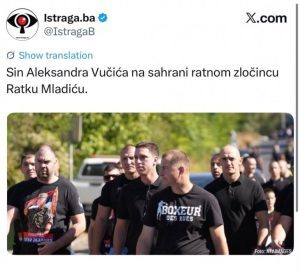 MEDIJSKA HAJKA: Napadnut Danilo Vučić jer je bio na sahrani generalu Mladiću