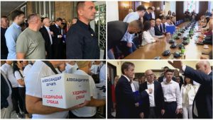 PREDSTAVNICI LISTE „ALEKSANDAR VUČIĆ – UJEDINJENA SRBIJA“ PREDALI KANDIDATURU ZA IZBORE: Obratio se predsjednik SNS-a Vučević (VIDEO)