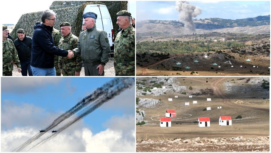 VOJSKA SRBIJE POKAZUJE SVOJU MOĆ: Na vježbi „Pobjednik 2026“ prisutni i zvaničnici Srpske (FOTO/VIDEO)