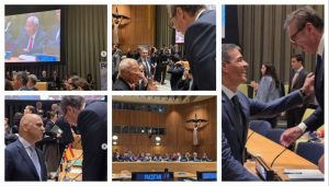 VUČIĆ U NJUJORKU: Predsjednik Srbije imao niz sastanaka prije obraćanja u sjedištu UN-a (FOTO)